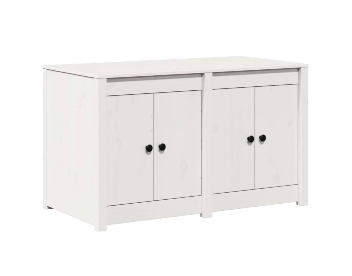 Sonata H Кухненски шкаф Бяло 106 x 55 x 64 cm Масивна борова дървесина