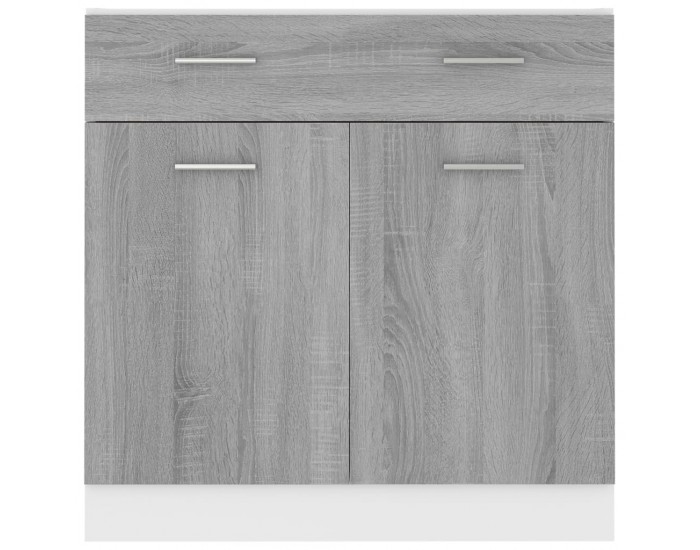 Sonata H Долен шкаф с чекмедже Lyon сив сонома 80x46x81,5 см