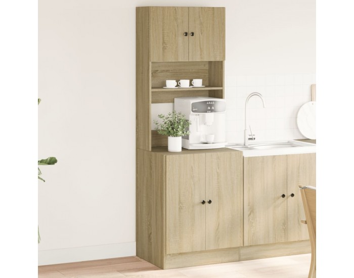 Sonata H Кухненски шкаф, дъб сонома, 60x50x180 см, инженерно дърво