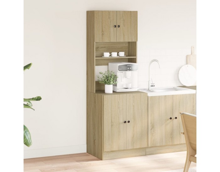Sonata H Кухненски шкаф, дъб сонома, 60x50x180 см, инженерно дърво