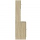 Sonata H Кухненски шкаф, дъб сонома, 60x50x180 см, инженерно дърво
