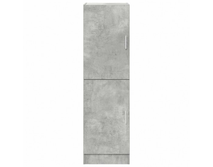 Sonata H Кухненски шкаф, бетонно сив, 38x41,5x131,5 см, инженерно дърво