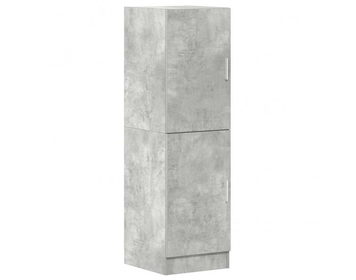 Sonata H Кухненски шкаф, бетонно сив, 38x41,5x131,5 см, инженерно дърво