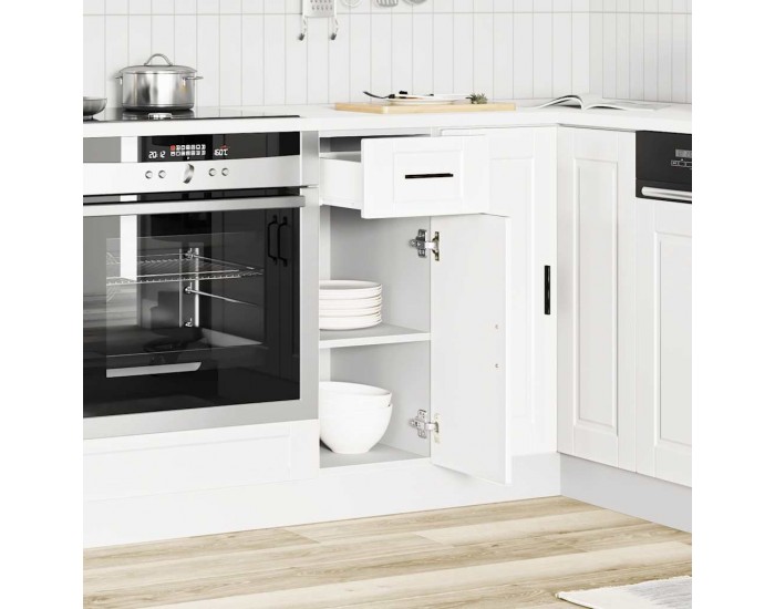 Sonata H Кухненски шкаф Porto Бяла инженерна дървесина