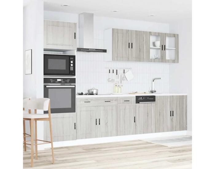 Sonata H Комплект кухненски шкафове от 7 части Kalmar, инженерно дърво