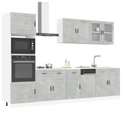 Sonata H Комплект кухненски шкафове от 7 части Kalmar, инженерно дърво - Модулни кухни