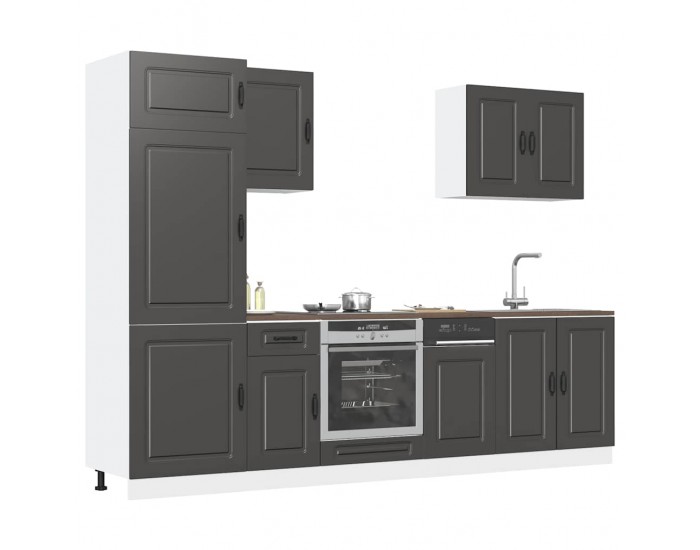 Sonata H Комплект кухненски шкафове от 7 части Kalmar, инженерно дърво