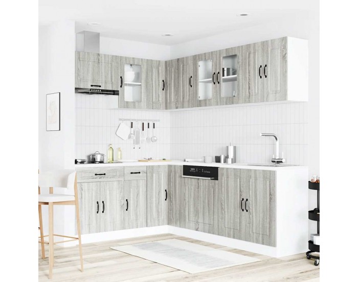 Sonata H Комплект кухненски шкафове от 11 части Kalmar, инженерно дърво