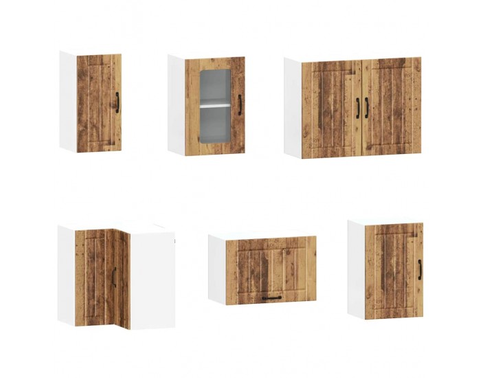 Sonata H Комплект кухненски шкафове от 11 части Kalmar, инженерно дърво