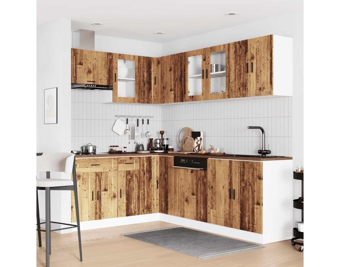 Sonata H Комплект кухненски шкафове от 4 части Porto, инженерно дърво