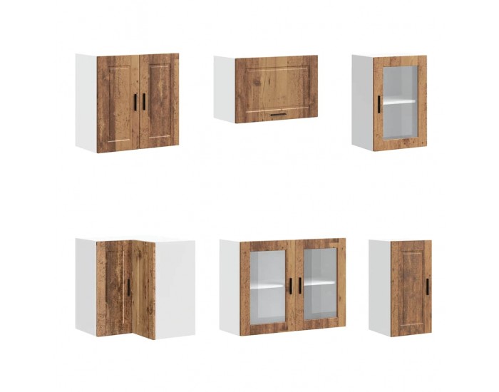 Sonata H Комплект кухненски шкафове от 4 части Porto, инженерно дърво