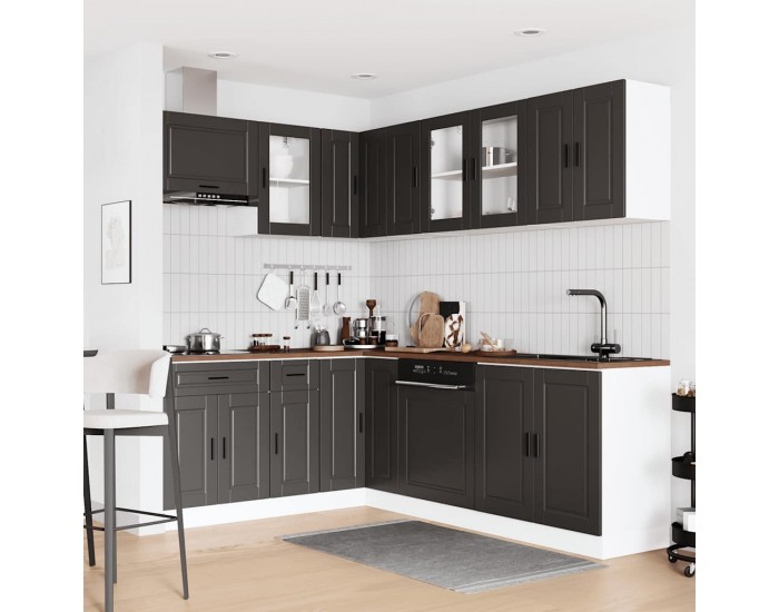 Sonata H Комплект кухненски шкафове от 11 части Porto, инженерно дърво