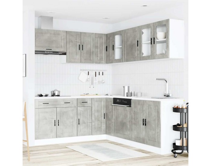 Sonata H Комплект кухненски шкафове от 11 части Porto, инженерно дърво