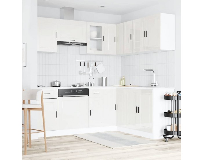 Sonata H Комплект кухненски шкафове от 11 части Porto, инженерно дърво