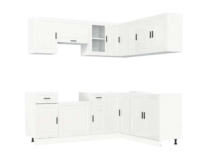 Sonata H Комплект кухненски шкафове от 11 части Porto, инженерно дърво