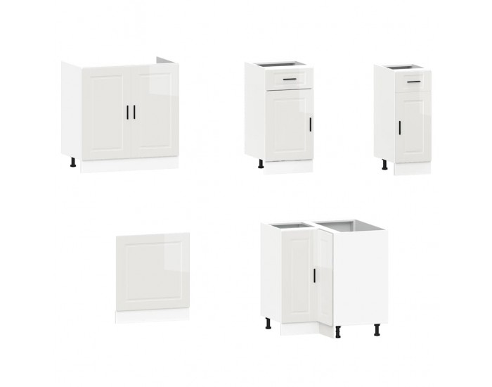 Sonata H Комплект кухненски шкафове от 11 части Porto, инженерно дърво