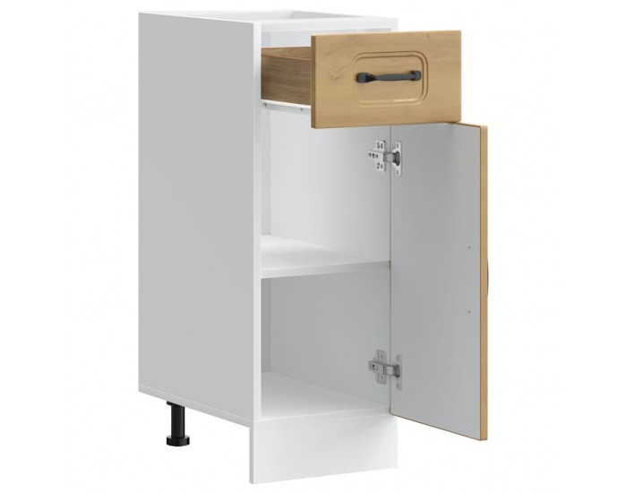 Sonata H Кухненски шкаф, Kalmar, дъб артизан, инженерно дърво