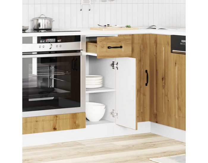 Sonata H Кухненски шкаф, Kalmar, дъб артизан, инженерно дърво