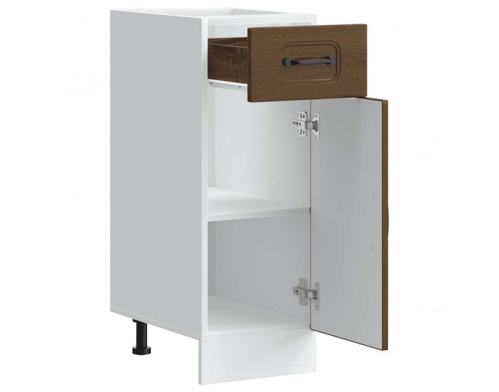 Sonata H Кухненски шкаф, Kalmar, кафяв дъб, инженерно дърво