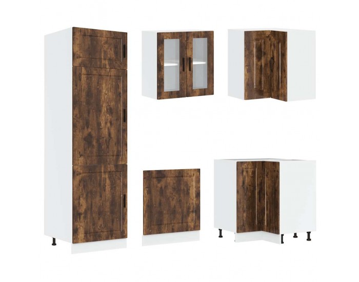 Sonata H Комплект кухненски шкафове от 14 части Porto, инженерно дърво