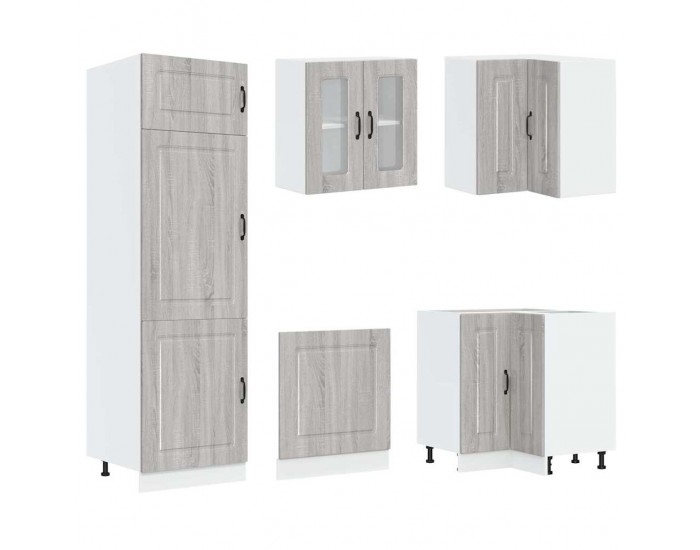 Sonata H Комплект кухненски шкафове от 14 части Kalmar, инженерно дърво