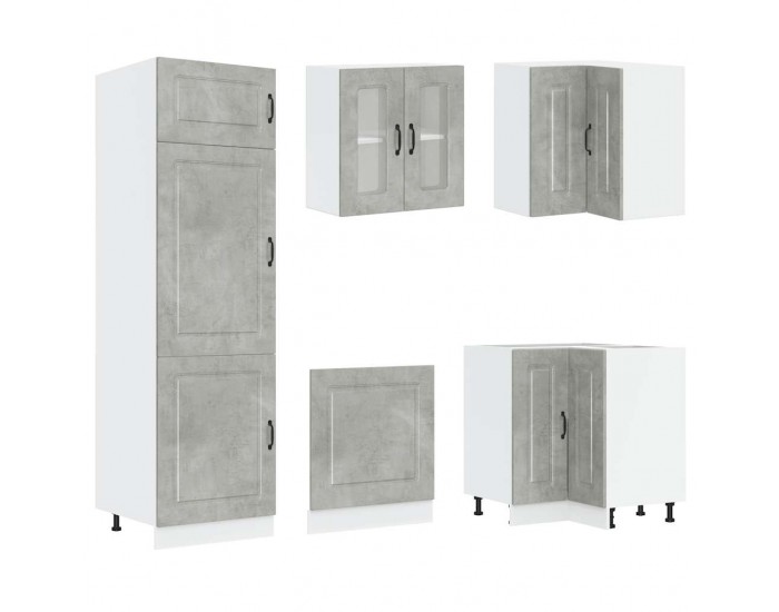 Sonata H Комплект кухненски шкафове от 14 части Kalmar, инженерно дърво