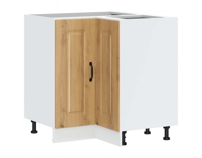 Sonata H Кухненски ъглов шкаф, Kalmar, дъб артизан, инженерно дърво