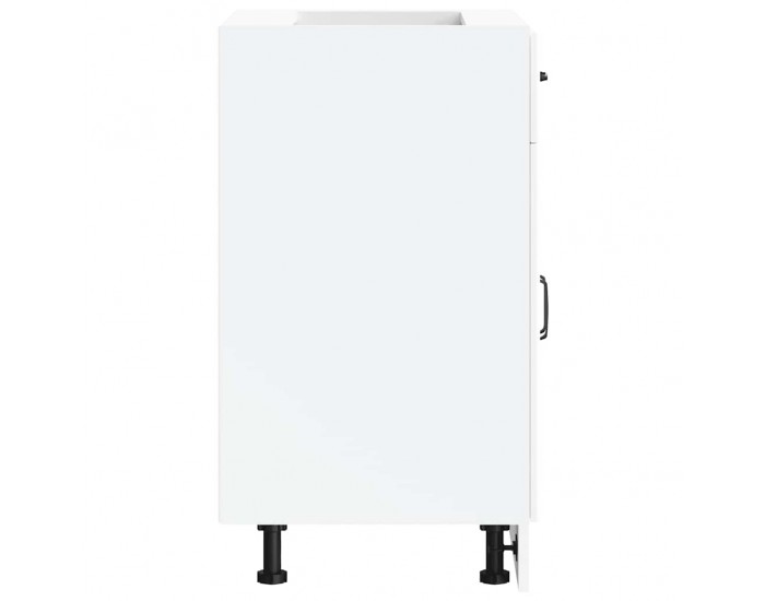 Sonata H Кухненски шкаф, Kalmar, бял, инженерно дърво