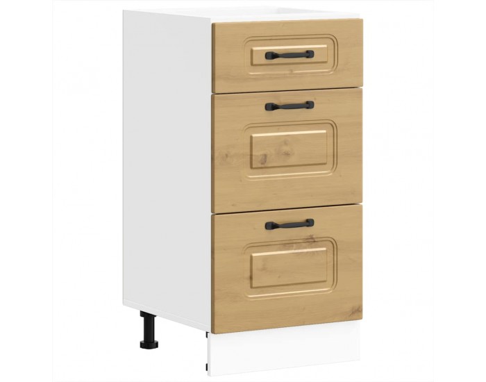 Sonata H Кухненски шкаф, Kalmar, дъб артизан, инженерно дърво