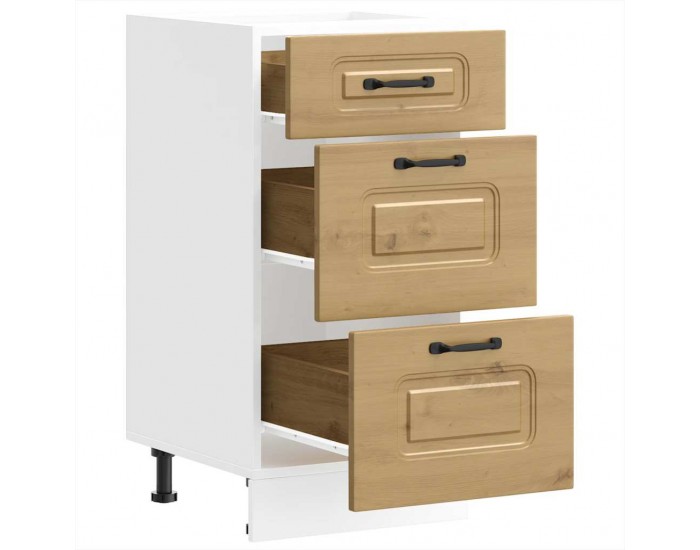 Sonata H Кухненски шкаф, Kalmar, дъб артизан, инженерно дърво