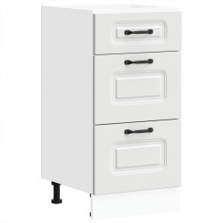 Sonata H Кухненски шкаф, Kalmar, бял, инженерно дърво - Модули Sonata