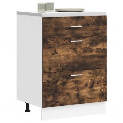 Sonata H Кухненски шкаф Lyon опушен дъб, инженерна дървесина - Модули Sonata