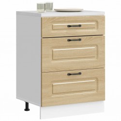 Sonata H Кухненски шкаф, Kalmar, дъб сонома, инженерно дърво - Модули Sonata