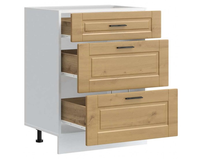 Sonata H Кухненски шкаф Porto, дъб артизан, инженерно дърво