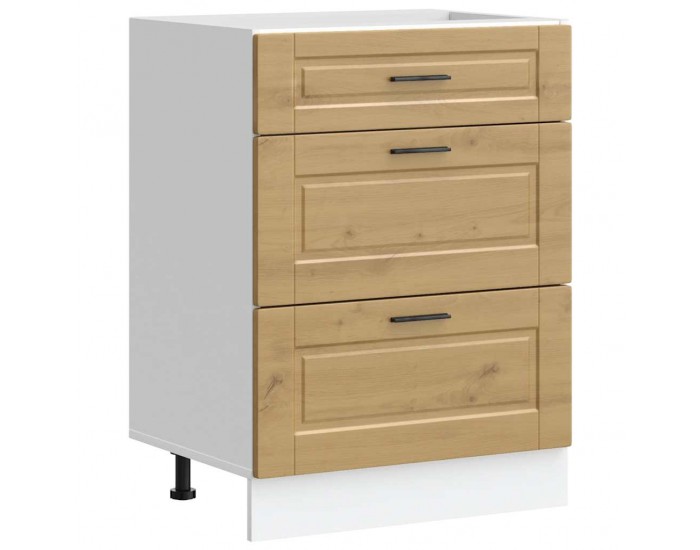 Sonata H Кухненски шкаф Porto, дъб артизан, инженерно дърво