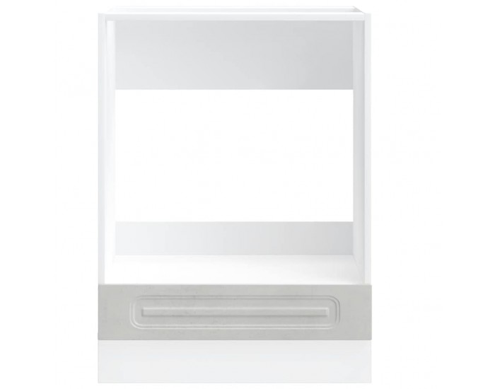 Sonata H Шкаф за фурна, Kalmar, бетонно сив, инженерно дърво