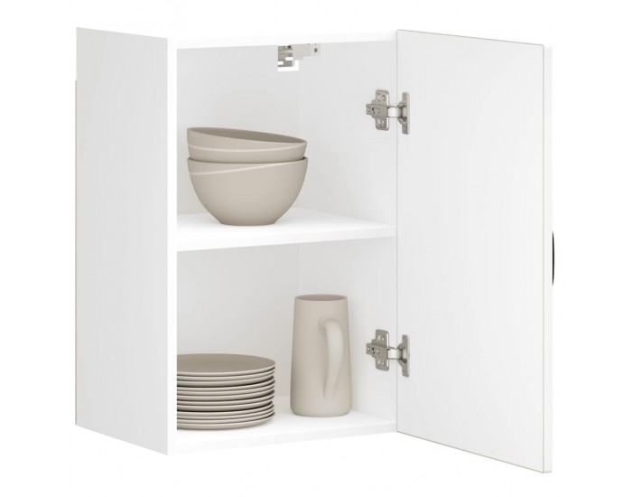 Sonata H Кухненски стенен шкаф, Kalmar, бял гланц, инженерно дърво