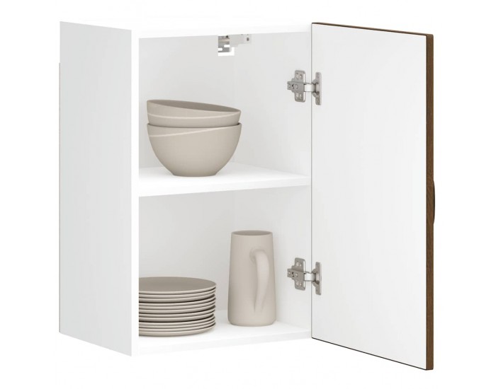 Sonata H Кухненски стенен шкаф, Kalmar, кафяв дъб, инженерно дърво