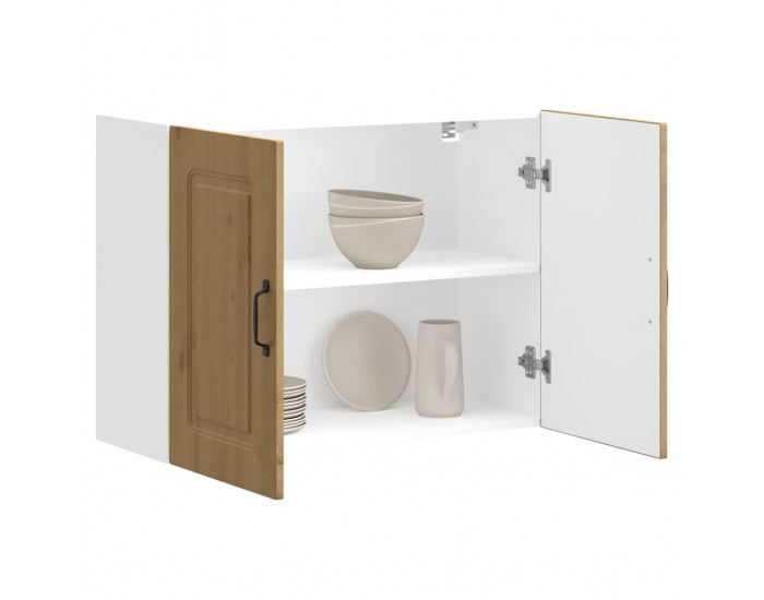 Sonata H Кухненски стенен шкаф, Kalmar, дъб артизан, инженерно дърво