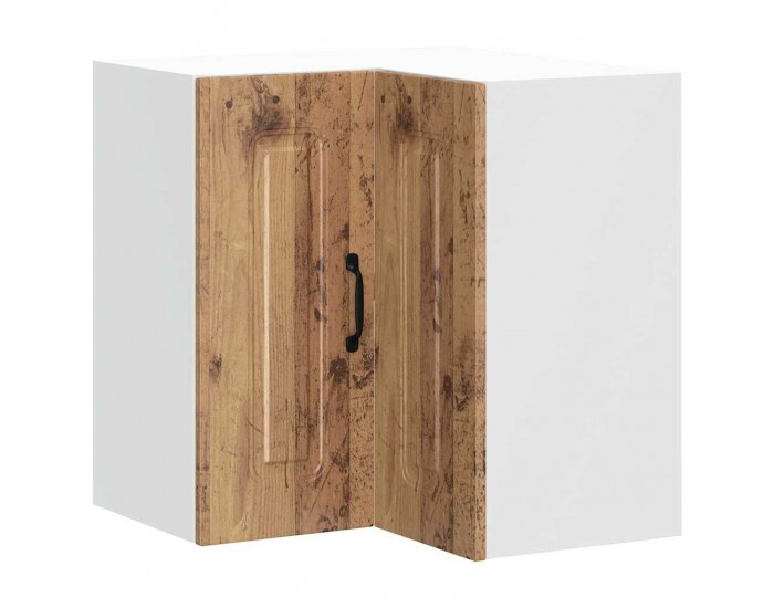 Sonata H Кухненски стенен ъглов шкаф Kalmar старо дърво, инженерно дърво