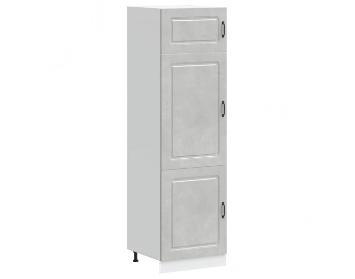 Sonata H Кухненски шкаф, Kalmar, бетонно сив, инженерно дърво