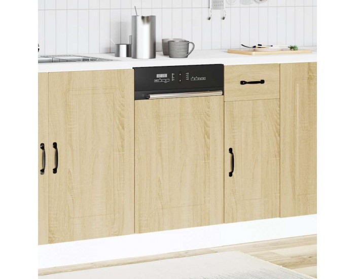 Sonata H Панел за съдомиялна машина, Kalmar, дъб сонома, инженерно дърво