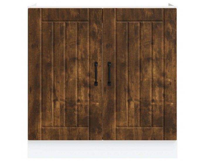 Sonata H Шкаф за мивка, Lucca, опушен дъб, инженерно дърво