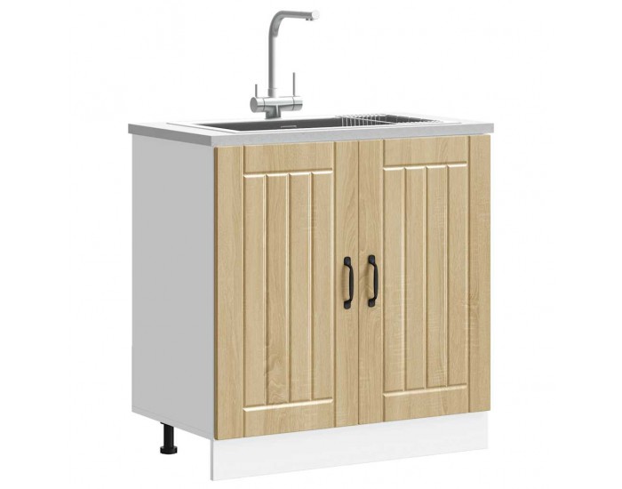 Sonata H Шкаф за мивка, Lucca, дъб сонома, инженерно дърво
