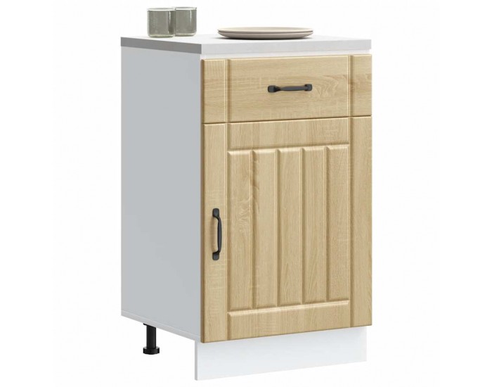 Sonata H Кухненски шкаф Lucca, дъб сонома, инженерно дърво