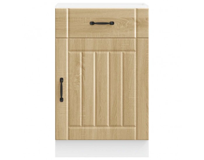 Sonata H Кухненски шкаф Lucca, дъб сонома, инженерно дърво