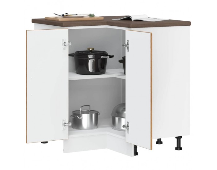 Sonata H Кухненски ъглов шкаф Lucca, старо дърво, инженерно дърво