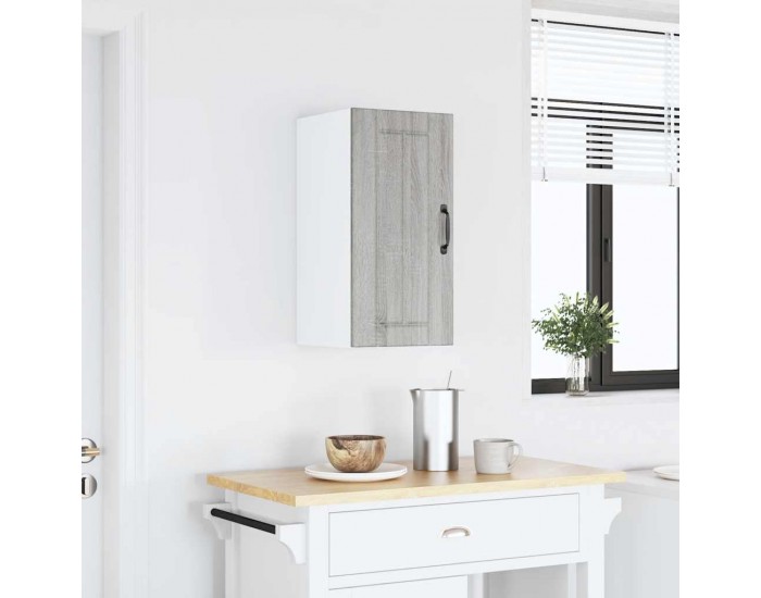 Sonata H Кухненски стенен шкаф Lucca, сив сонома, инженерно дърво