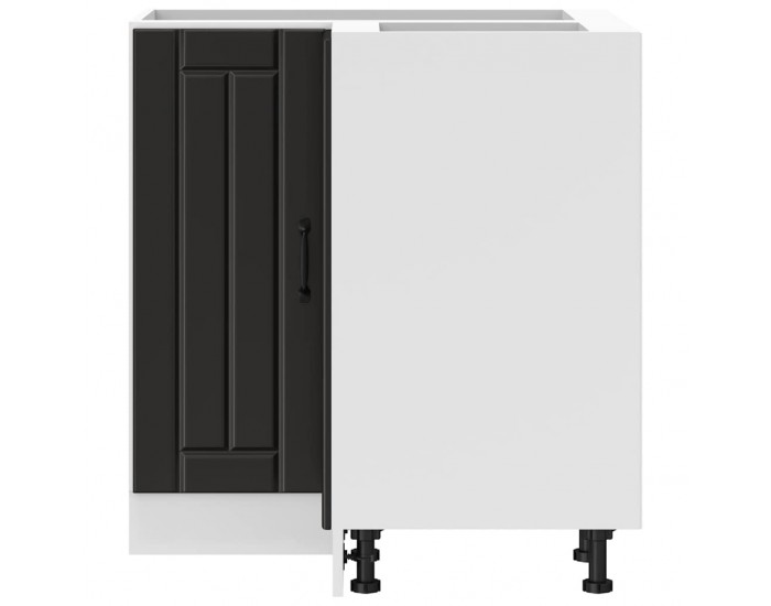 Sonata H Кухненски ъглов шкаф Lucca, черен, инженерно дърво