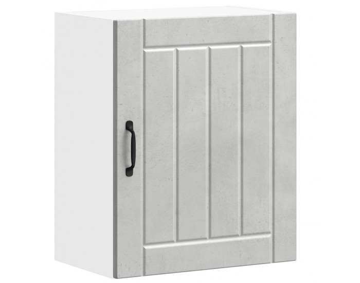 Sonata H Кухненски стенен шкаф Lucca, бетонно сив, инженерно дърво